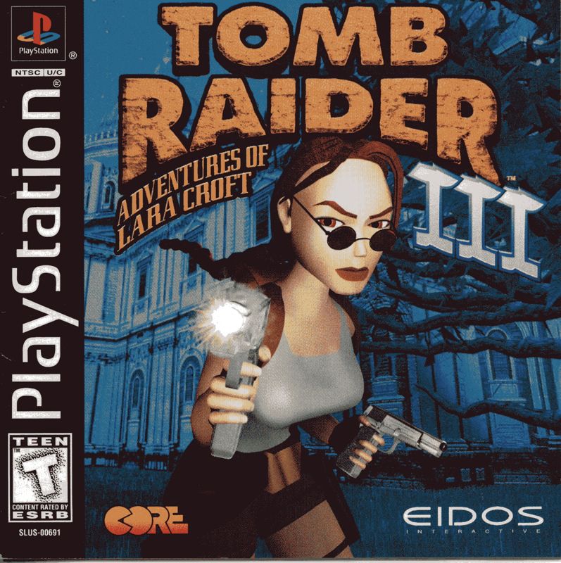 Tomb Raider V: Chronicles box art for Playstation